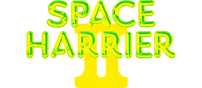 Space Harrier II logo for Sega Mega Drive